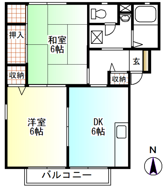 パークコート神敷台の間取り