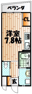 MGA城内の間取り