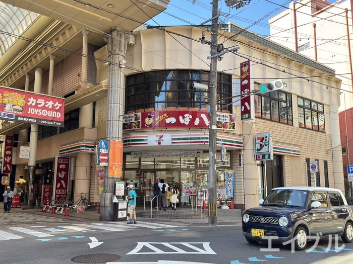 コンビニ　セブン-イレブン 鹿児島天文館通り店（コンビニ）まで650m