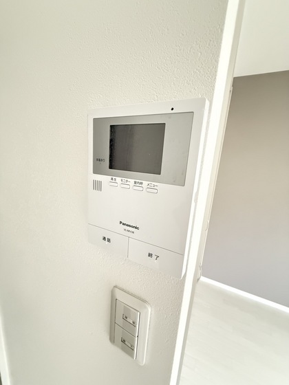 セキュリティ　※別部屋の写真です