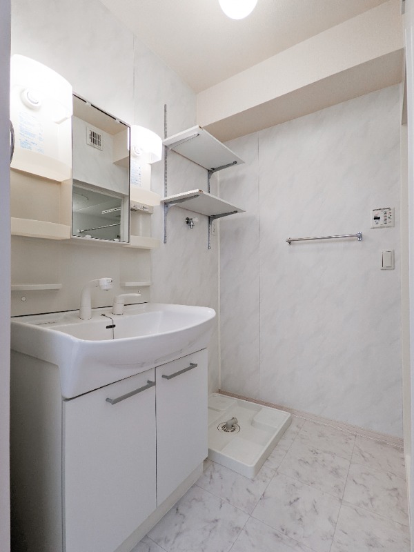 洗面設備　図面と現状に相違がある場合には現状を優先