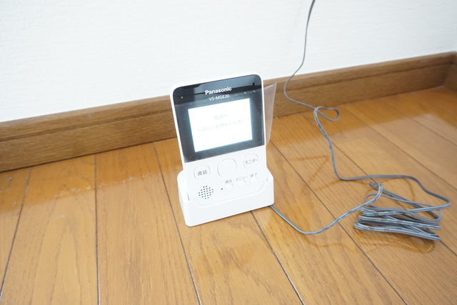 セキュリティ　来客時も安心のＴＶモニタ付インターホンです☆