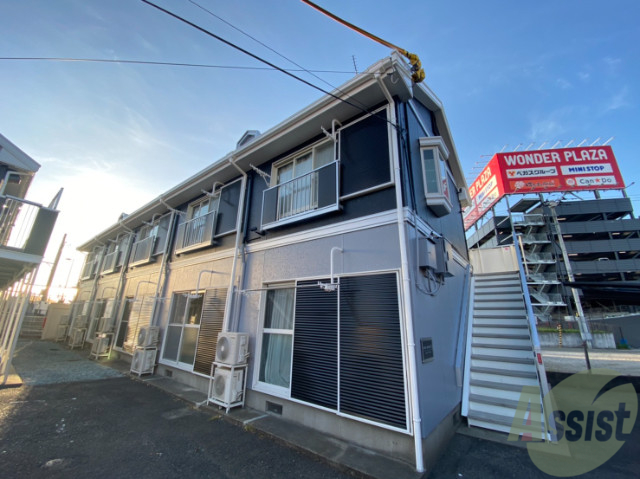 建物外観　仙台市青葉区荒巻本沢３丁目「メイプル荒巻Ａ棟」