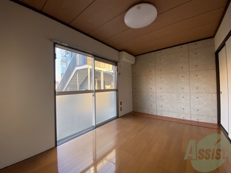 居室・リビング　６．１帖の洋室になります。伸び伸び出来そうですね。