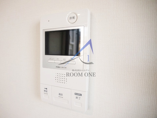 セキュリティ　モニター付きインターホンです。