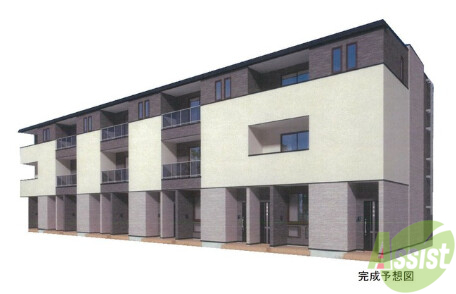 建物外観　宮城県仙台市太白区中田字前沖中「中田町アパート」