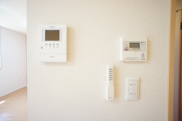 セキュリティ　※参考画像　TVドアホン、追い焚き