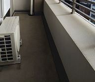 バルコニー　写真は同タイプ住居です。