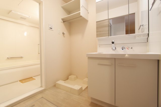 洗面設備　忙しい朝には欠かせない洗面所です