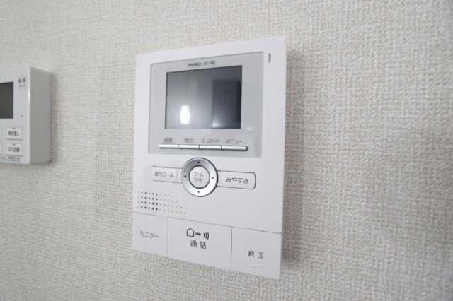 セキュリティ　モニターホンです