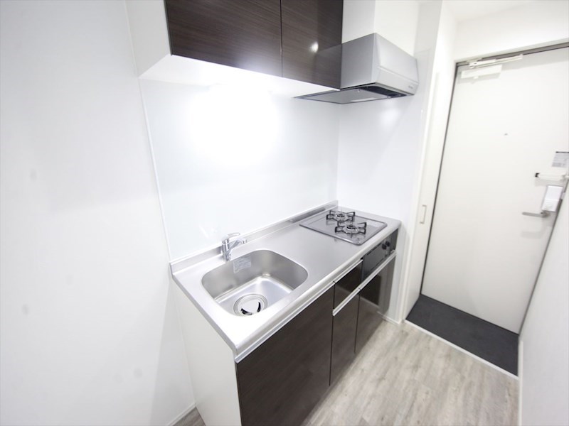 キッチン　システムキッチン（ガス2口コンロ付）