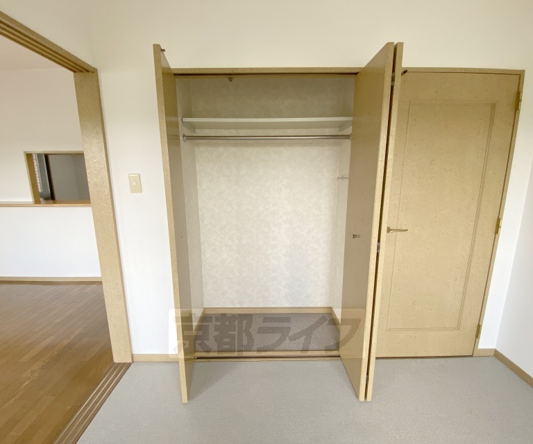 収納　居室の収納です。
