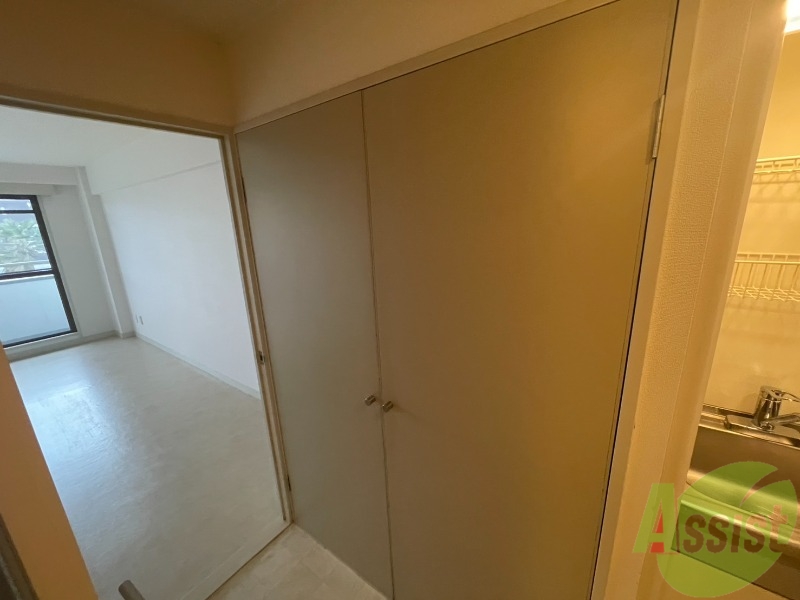 収納　ここに収納があります。収納があると部屋が広く使えます。