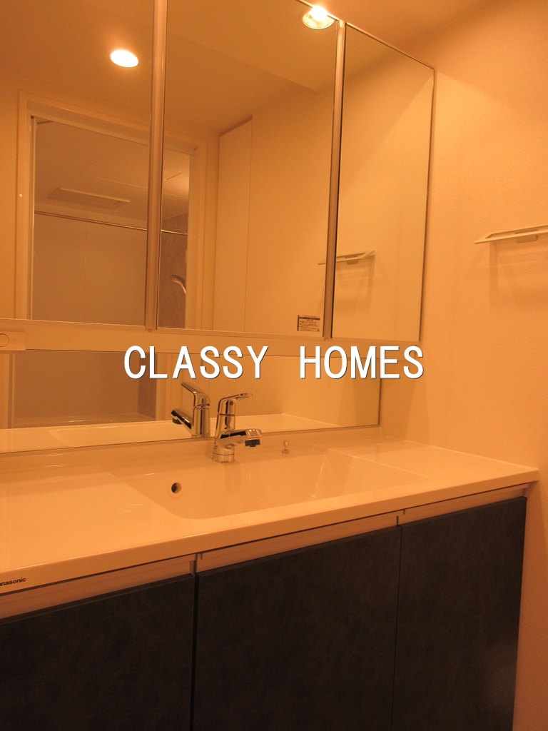 洗面設備　2008年竣工ホワイトタワー浜松町：洗面所