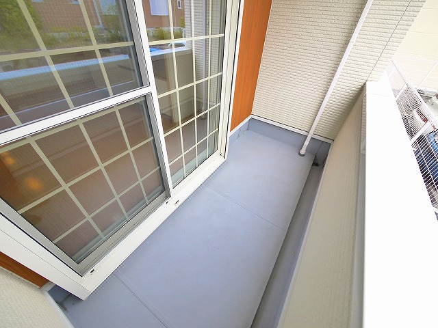 バルコニー　落ち着いた時間を過ごせるバルコニーです