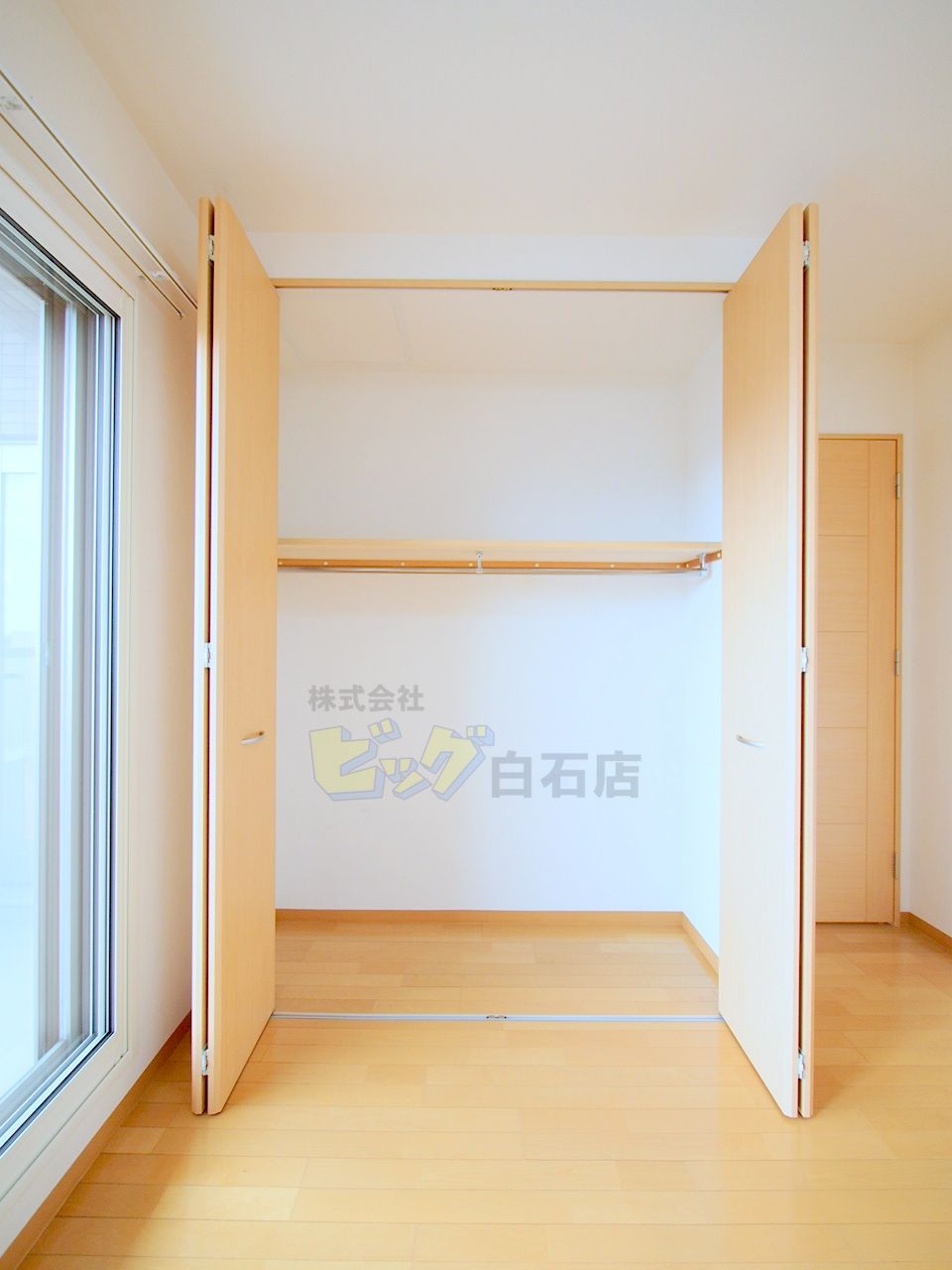 収納　各部屋にクローゼット付きです♪