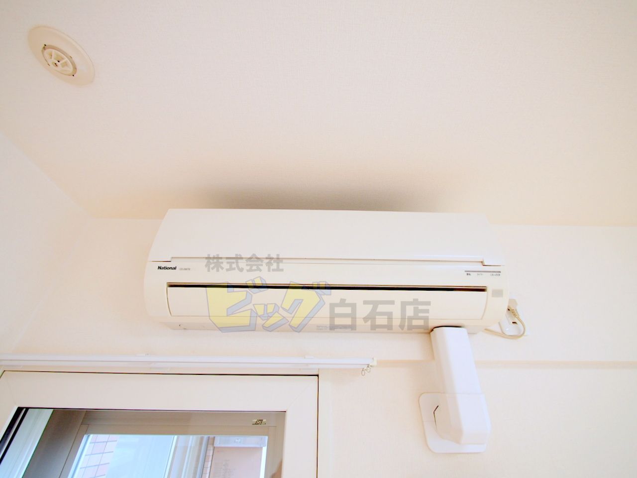 その他設備　夏も快適なエアコン付きです♪