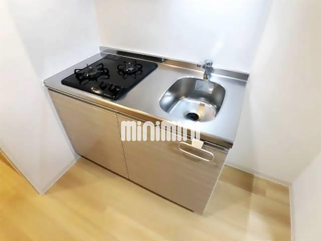 キッチン　コンロが２つあるキッチンです