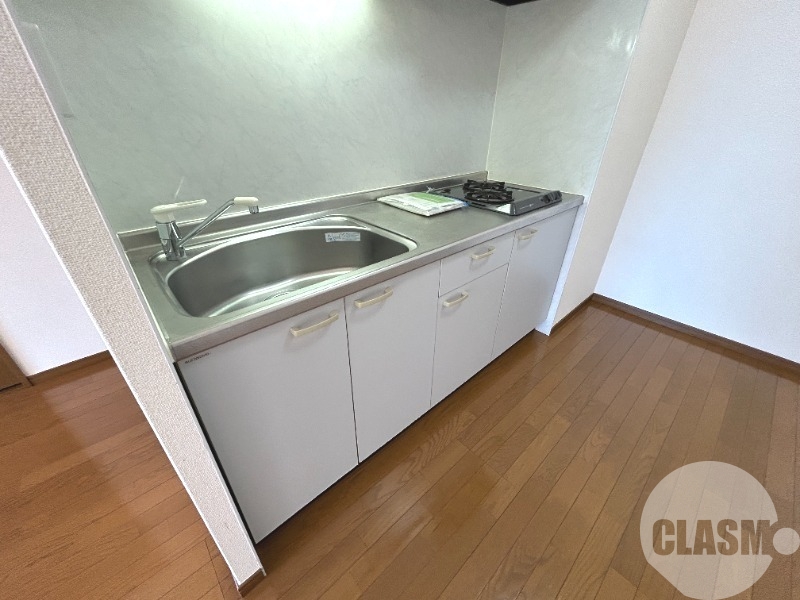 キッチン　２口コンロのシステムキッチン♪