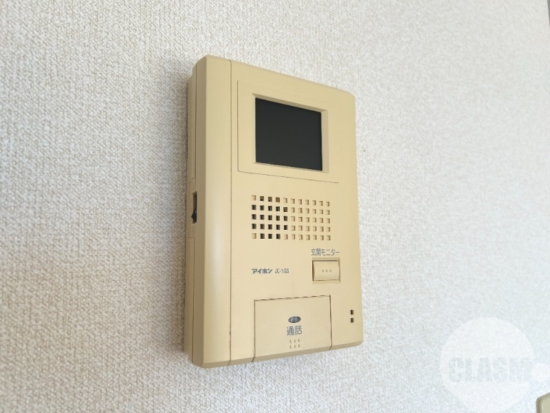 セキュリティ　来訪者が確認できるモニターホン♪