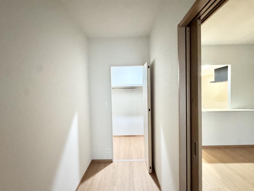 収納　モデルルームの写真です。