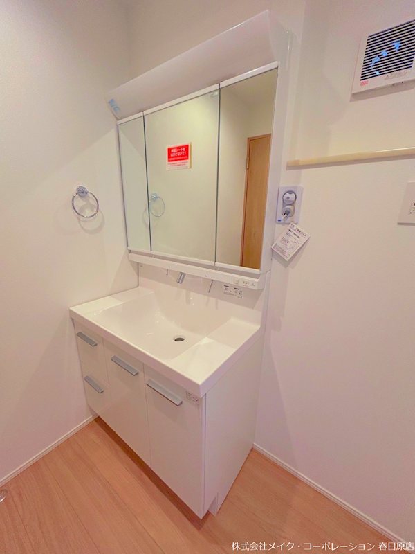 洗面設備　同型別物件の写真です