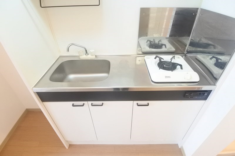 キッチン　1口ガスコンロ付き