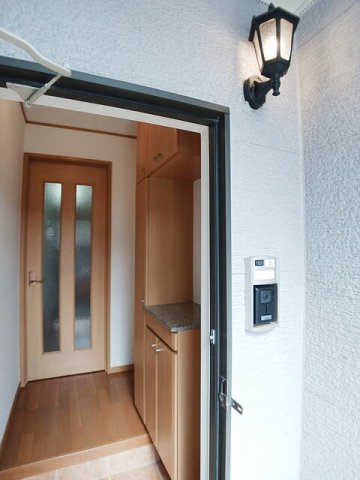 玄関　毎日通る玄関はこちらです