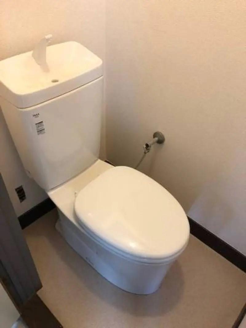 トイレ　トイレも綺麗になっています。