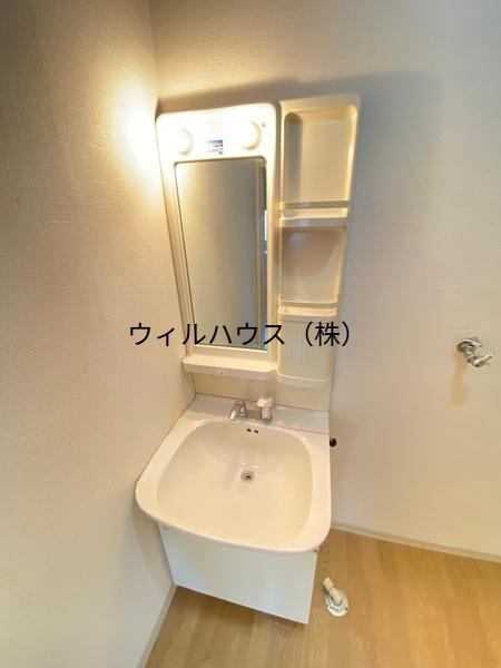 洗面設備　独立洗面台！