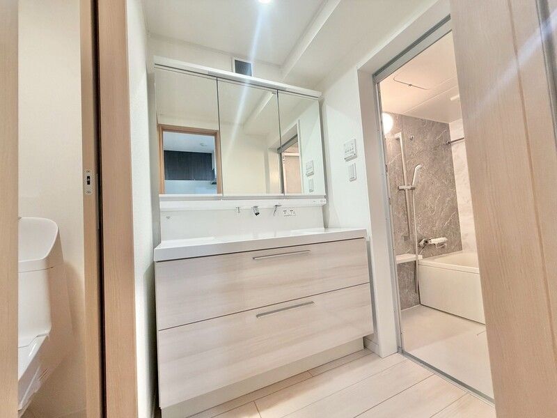 洗面設備　別部屋参考写真