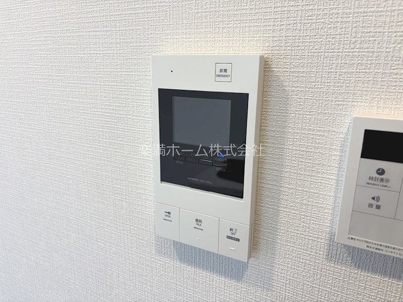 セキュリティ　モニターホンで安心♪