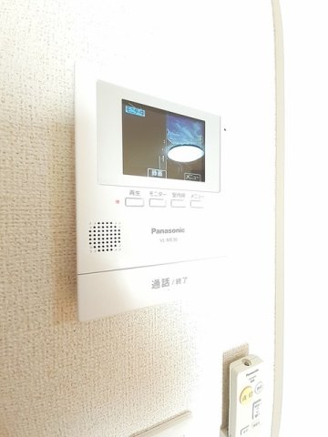 セキュリティ　モニター付きインターホンです