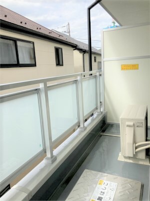 バルコニー　陽当たり良好なバルコニーです