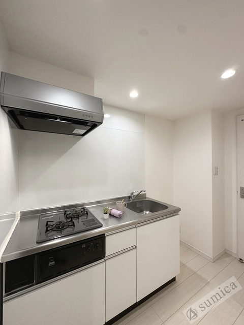 キッチン　２口システムキッチンでお料理楽しく♪♪