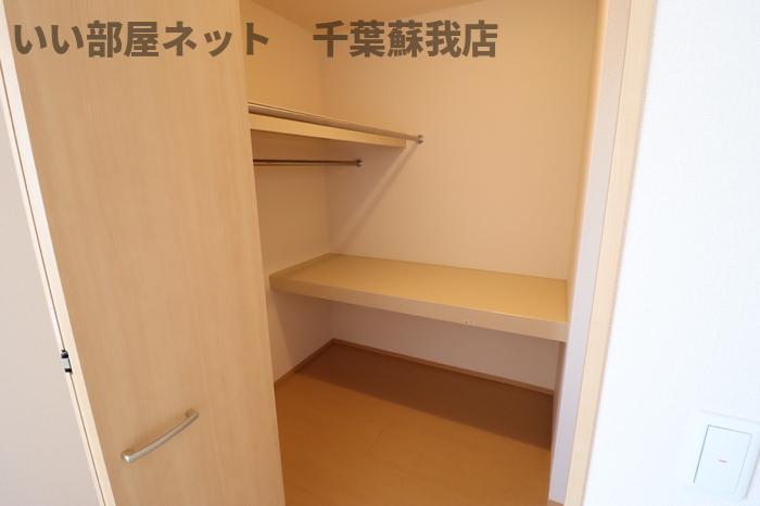 収納　大きなスペースがあり、収納には困りません