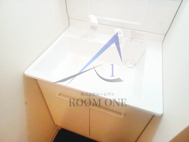 洗面設備　洗面台です。