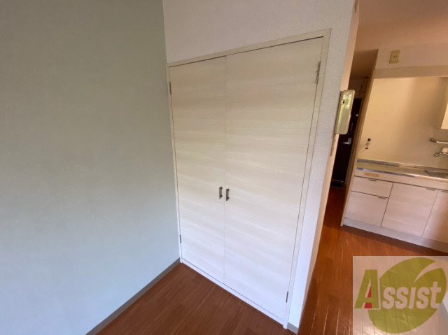 収納　クローゼットがありました。お洋服や荷物はここへ