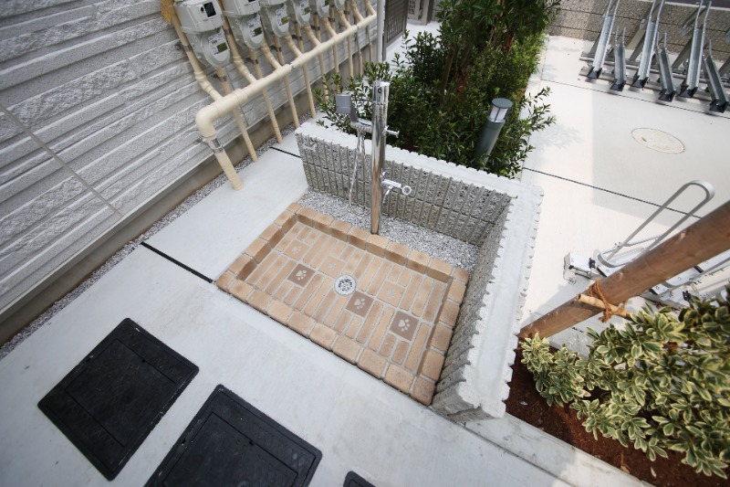 その他設備　ペット用洗い場完備