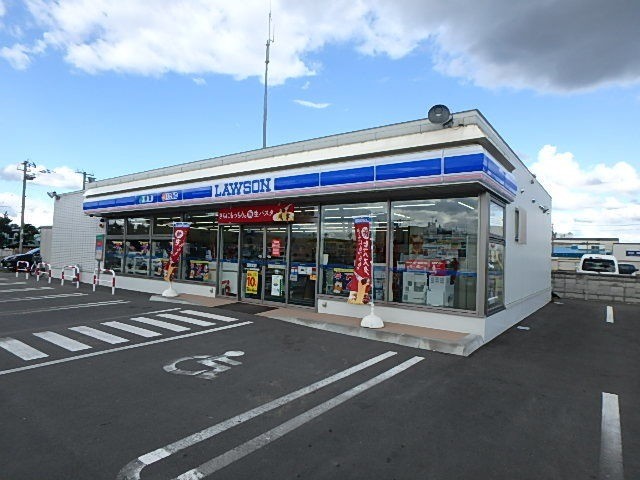 コンビニ　ローソン苫小牧日吉町店（コンビニ）まで416m