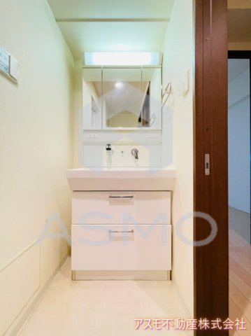 洗面設備　同マンション別部屋　参考写真