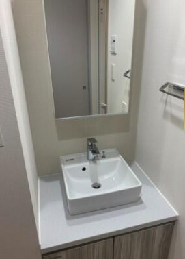 洗面設備　※別部屋の参考写真です。