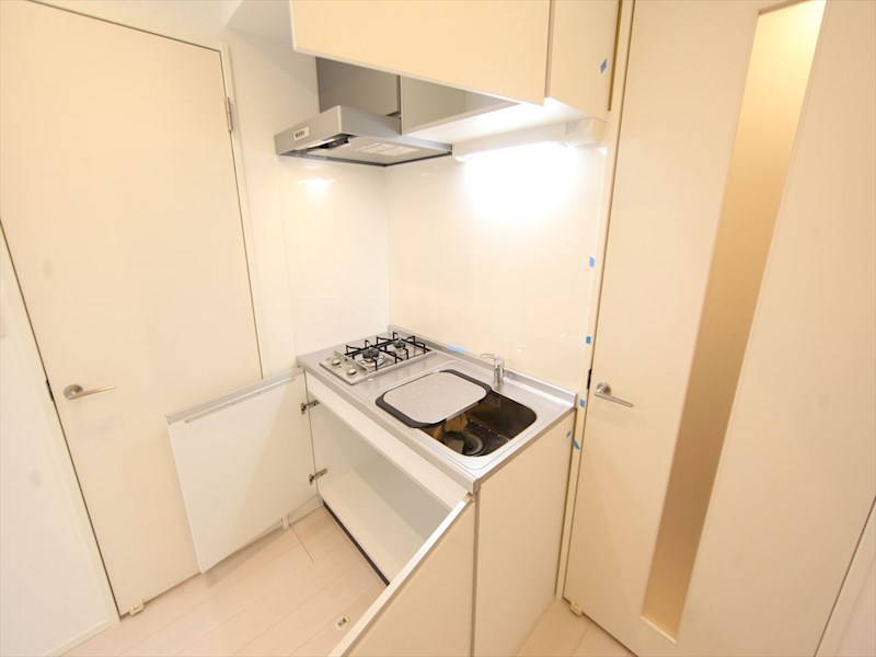 キッチン　システムキッチン（ガス2口コンロ付）同仕様写真