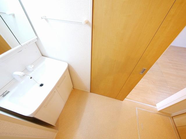 洗面設備　洗面所です