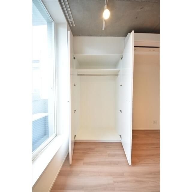 収納　たっぷりとした収納スペースです