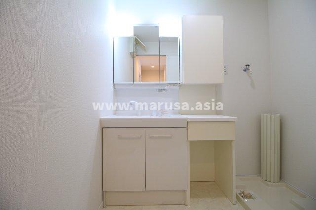 洗面設備　別の部屋の写真です