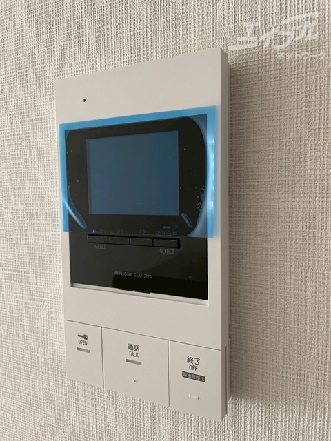 セキュリティ　モニターホン付きです