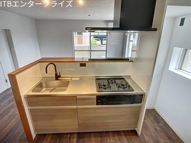 ライトマンションのキッチン写真