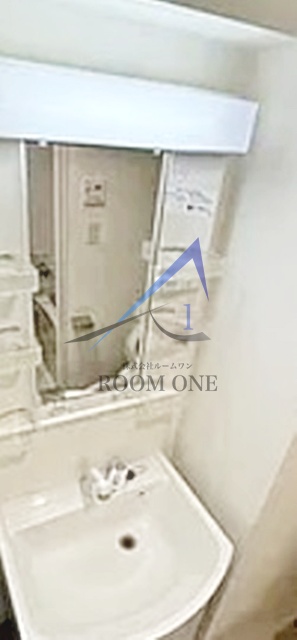 洗面設備　洗面台です。