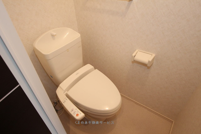 トイレ　清潔感のあるトイレです サン=ミシェル205号室　2020/